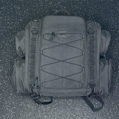Kuryakyn Momentum Road Warrior Rear Seat Bag - 5284 LARGE GREAT CONDITION