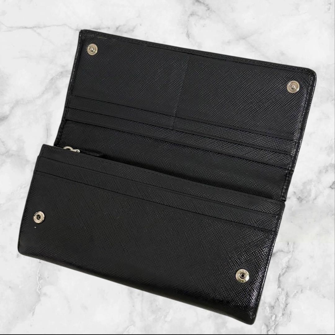 Extremely Beautiful PRADA Foldable Long Wallet Sa… - image 5