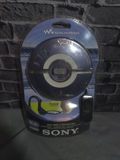 Vintage SILVER Sony Walkman Portable CD Player D-EJ100 New Boxed Sealed G2