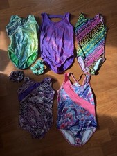 Girls Gymnastics Leotard Lot
