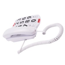 Big Button Phone for Elderly Seniors, Home Land Line Phone Key for Help8295