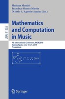 Mathematics And Computation In Music Mariana Montiel