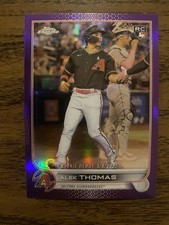 2022 Topps Chrome - Rookie Debut Alek Thomas #USC122 Purple  (RC)
