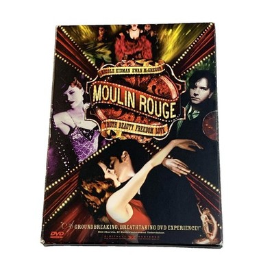Moulin Rouge! DVD 2-Disc Special Edition w/ Slipcase Nicole Kidman PG-13