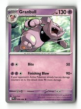 Granbull 38/094 Phantasmal Flames Regular 2025 Pokemon NM