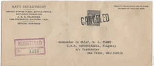 1936 USS Oklahoma BB-37 to San Pedro, CA Registered (N9211)