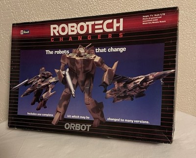 New/Vintage 1984! Revell Robotech Changers, ORBOT Model Kit 1/72 Transform's