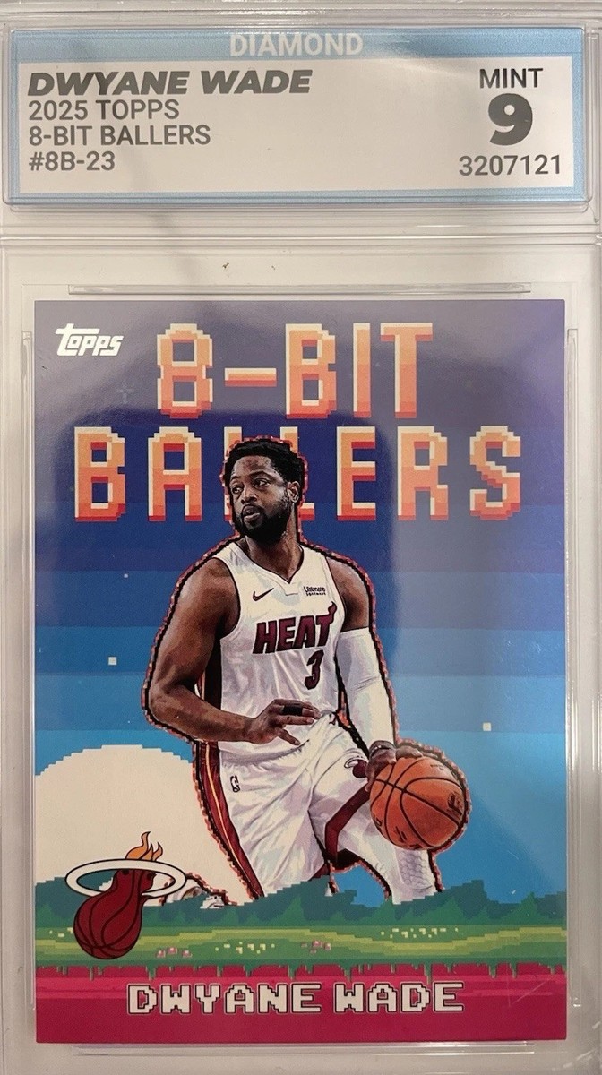 2025-26 Topps - 8-Bit Ballers Dwyane Wade #8B-23 for sale online