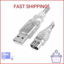 Herfair Firewire to USB Adapter Cable Firewire 400 IEEE 1394-a 6Pin Female to US
