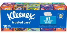 Kleenex Trusted Care Facial Tissue Paper, 2-ply, 230-count, 10-pack FREE SHIP