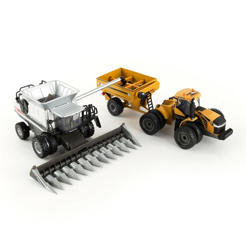 1/64 AGCO 4 Piece Harvesting Set with Gleaner A86 Combine 16420 - Picture 2 of 8