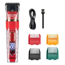 Dog Cat Pet Grooming Kit Rechargeable Cordless Electric Hair Clipper Trimmer Set