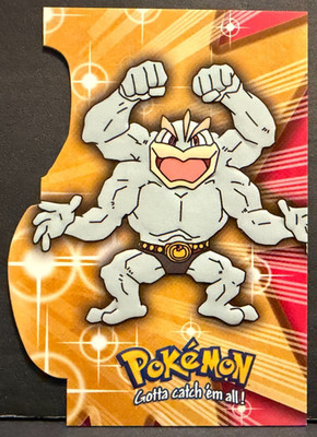 2000 Topps Pokemon TV Animated Series 3 EV12 of 12 #68 Machamp Die-Cut X188H2