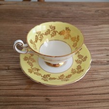 Vintage Lemon EB Foley Tea Cup And Saucer. Fine Bone China Rare Design