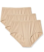 Vanity Fair 13463 Comfort Where it Counts Brief Panty - 3 Pack Size L❗️No Tags