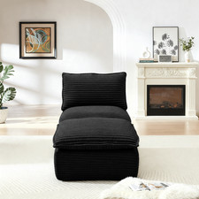 Modern Corduroy Cloud Sofa, Can Be Freely Combined and Has A Comfortable Sitting