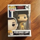 Funko Pop! Television Stranger Things Eleven (Burger T-Shirt) Vinyl Figure #718