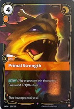 Primal Strength Foil Rare Origins 154/298 NM