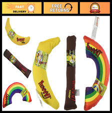 Organic Catnip Toys 2-Pack - Cigar, Banana  Rainbow - Fun for Cats 