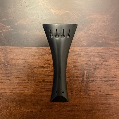 Baroque Classical Violin Tailpiece 4/4 Ebony Wood