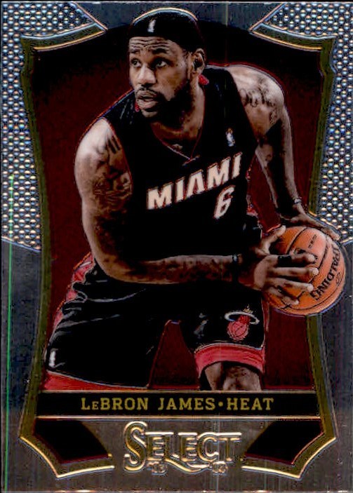LeBron James 2013-14 Panini Select Card #24