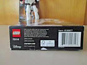 Lego Star Wars 75114 First Order Stormtrooper w/Orig Box & Manual Complete