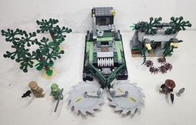 LEGO 7626 (Indiana Jones Jungle Cutter) Almost complete - Discontinued Rare