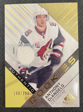 2016-17 UPPER DECK SP GAME USED ANTHONY DEANGELO #189 ROOKIE PATCH #ed 198/399