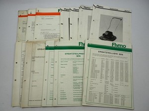 Flymo Rasenmäher Ersatzteilliste Technische Mitteilungen 1976