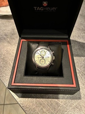 TAG Heuer Carrera Calibre 16 (CV2017) - Quadrante Silver - Full Set 2008