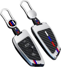 Key Fob Cover Case Metal Shell Cover Compatible for 2 5 6 7 Series X1 X2 X3 X5 X