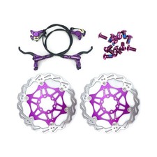 Zoom Hydraulic Disc Brakes Mountain Bike Sets MTB Front  Rear Set with Float...