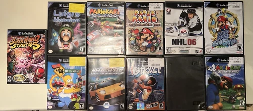 Lot of GameCube games