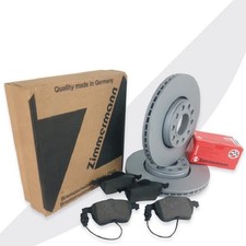 Für OPEL CORSA D 1.6 Turbo BREMSEN BREMSSCHEIBEN BREMSBELÄGE VORNE 5 LOCH