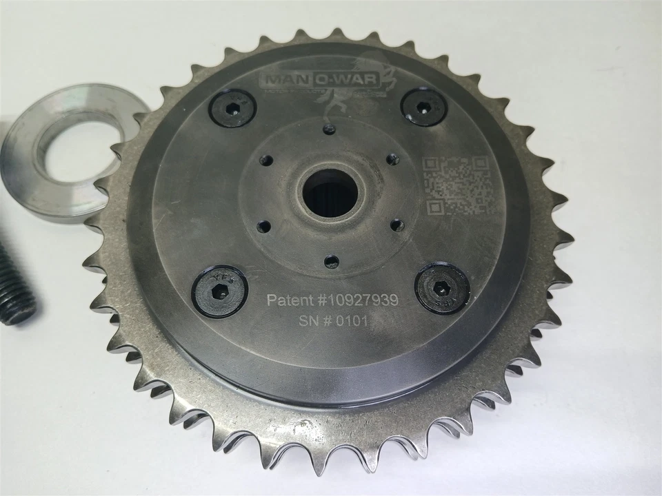 Harley-Davidson 2015 Street Glide Darkhorse Mano' War Motorsprocket 34T SN0101 - Image 2 of 4