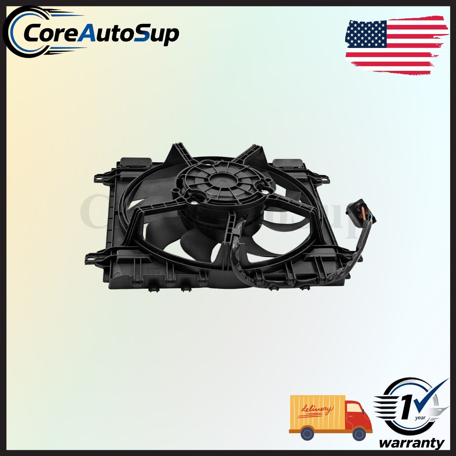 Audi R8 Radiator fan P/N 4S0121203B