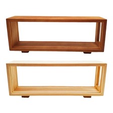 Shadow Box Picture Frame Photo Frame Tabletop Rectangle Display Case Wooden for