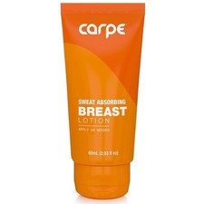 Carpe Breast Sweat Absorbing Lotion Moisture Control Chafing Relief Cream