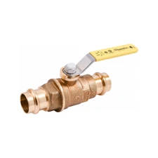 Mueller 107-724PV 3/4" Brass Ball Valve, Press Connection