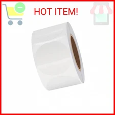 Hybsk Clear Seal Sticker Envelope Seals 1.5 inch Round Circle Wafer Labels (1.5 