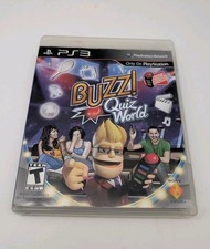 Buzz! Quiz World PS3 PlayStation 3 CIB Tested Authentic