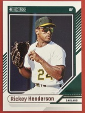 2024 Donruss Rickey Henderson #25 Athletics MLB HOF *COMBINED SHIPPING!*