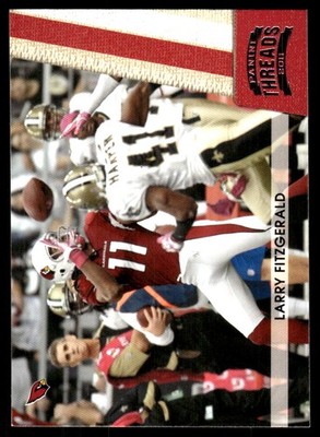 Larry Fitzgerald 2011 Panini Threads #2 Cardinals NFL READ FREE SHIPPING