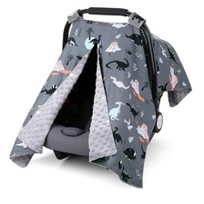 Dinosaurs canopy Baby Car Seat Stroller Cover Nursing Cover Blanket Multi Use