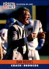 1990 Pro Set - Dan Reeves #94
