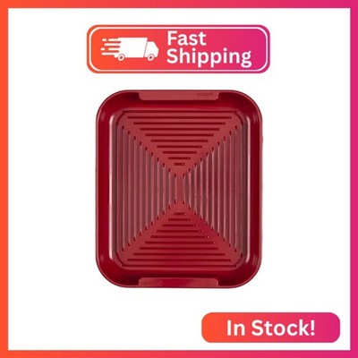 GoodCook Everyday Microwave Grill, BPA-Free Bacon Tray and Cooking Tray, 10-Inch