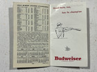 Vtg 1954 Budweiser Baseball Schedule and Information Guide  Budweiser beer can — photo 8