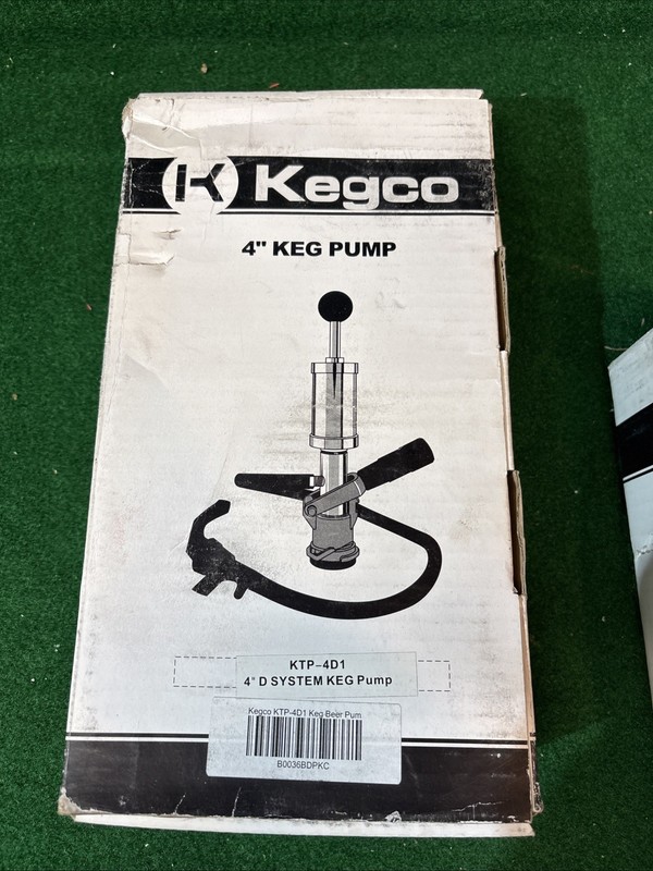 Kegco 4" Keg Pump with Lever Handle for D System Domestic Kegs Set Of 2