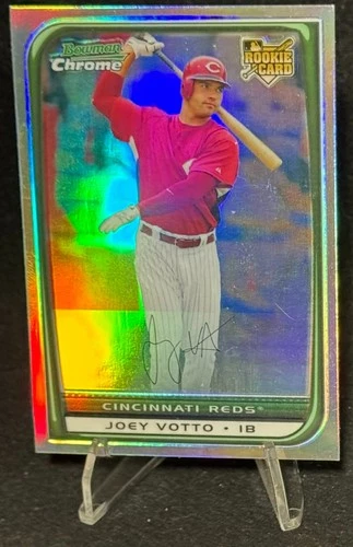 2008 Bowman Chrome Joey Votto #194 Refractor Parallel RC Rookie Cincinnati Reds