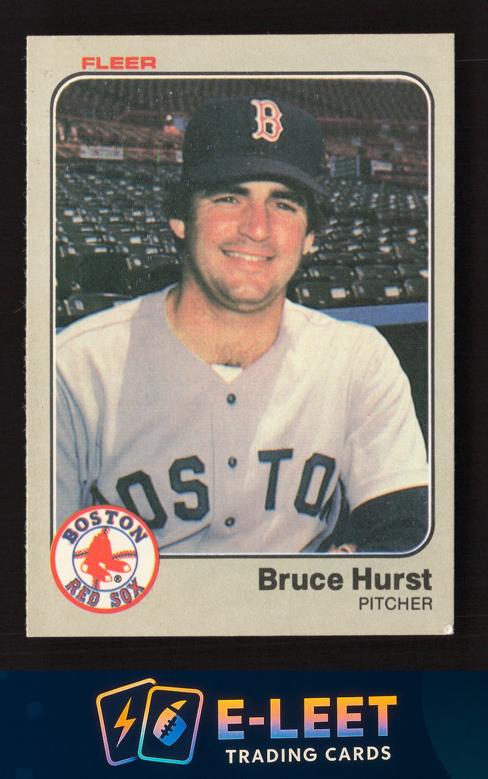 1983 Fleer Bruce Hurst #186